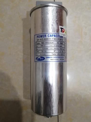 Tụ bù khô SAMWHA 3P 5KVAr 440V ( RMC-4450050KT )